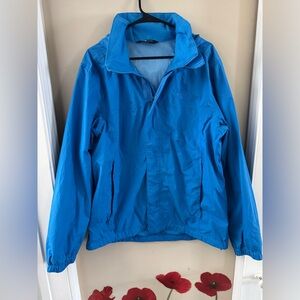 The North Face Vibrant Blue Rain Jacket Weatherproof